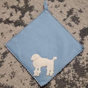 Vintage 1950s Poodle Skirt Style Oven Mitt Potholder